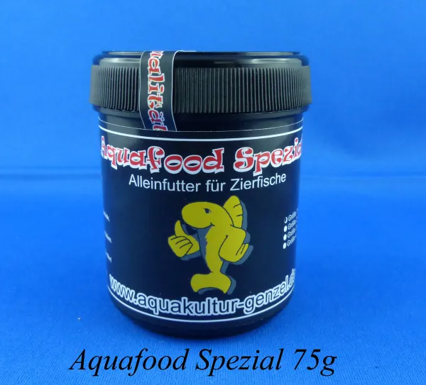 Aquafood Spezial das Zierfische Hobbyzüchter Futter in der 75g Dose Aquafood Spezial das Zierfische Hobbyzüchter Futter in der 75g Dose